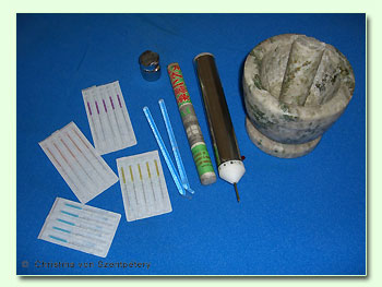 Tiermedizin - TCM-Material